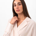Divinity Sophisticated Crossover Blouse