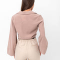 Marilyn Tie-Up Shirt - Beige