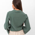 Marilyn Tie-Up Shirt - Green