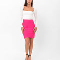 Belle Illusion Top - White