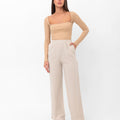 Roxy Casual Lounge Pants - Beige