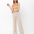 Belle Illusion Topp - Beige