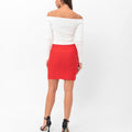 Tori Cutaway Off-Shoulder Top