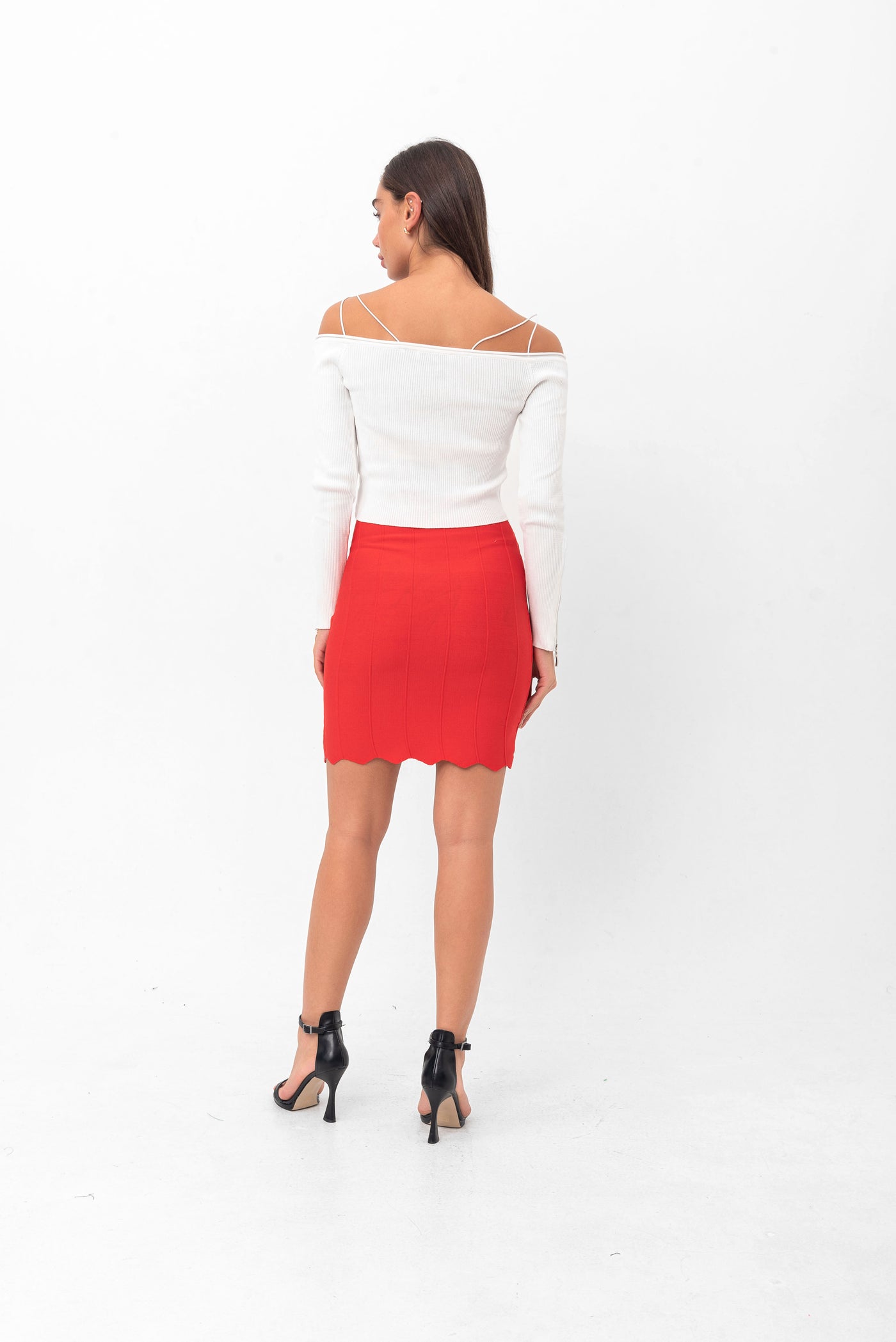 Tori Cutaway Off-Shoulder Top