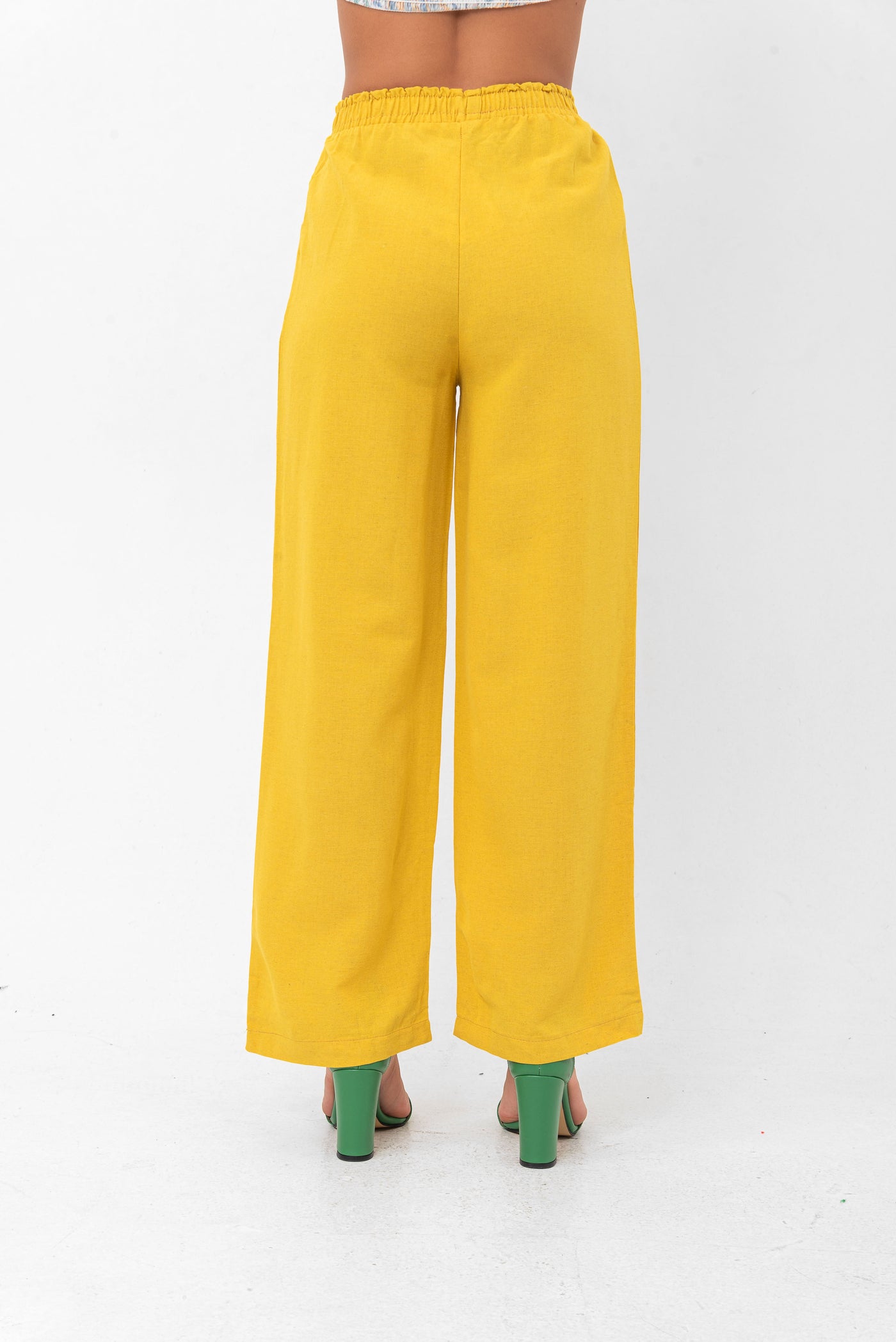 Roxy Casual Lounge Pants - Yellow