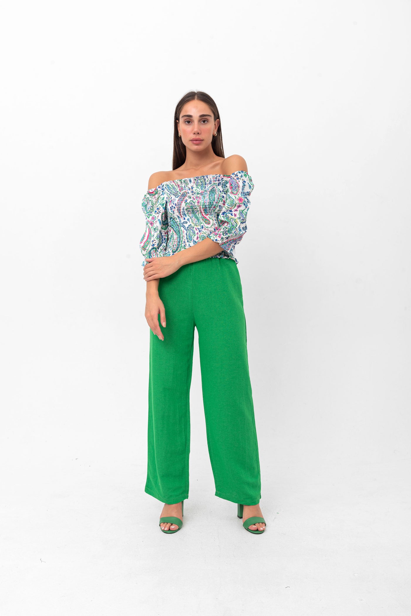 Roxy Casual Lounge Pants - Green