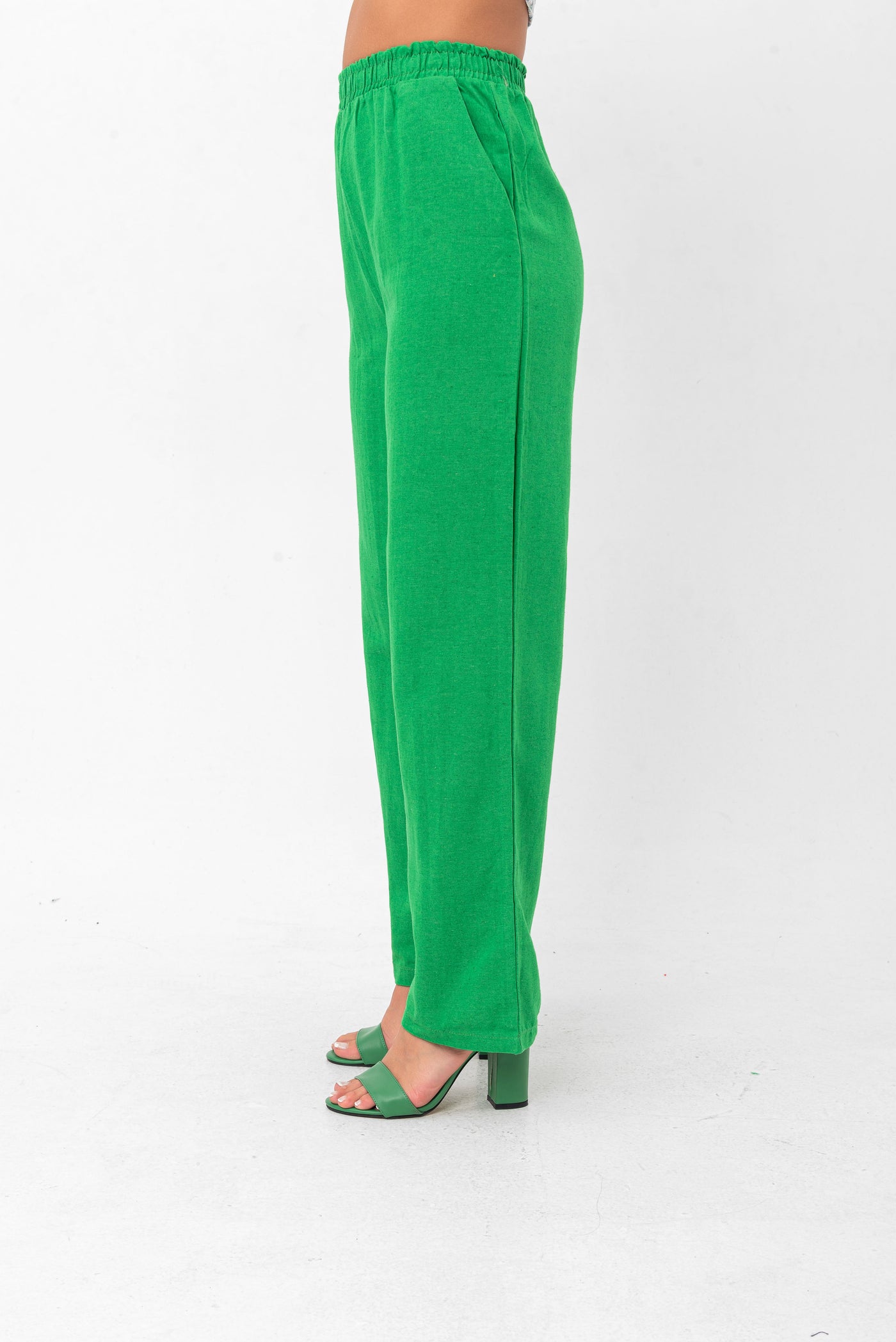 Roxy Casual Lounge Pants - Green