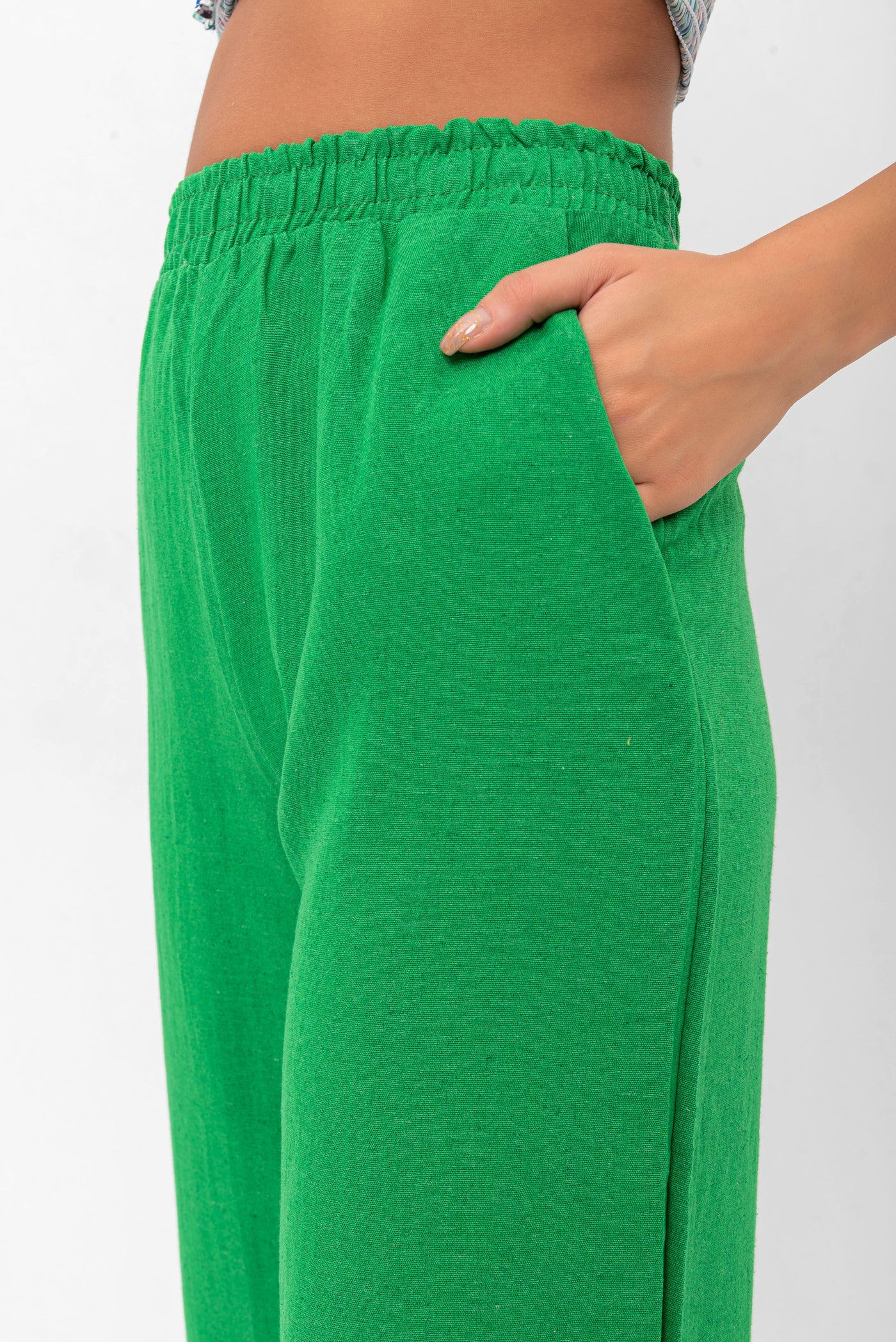 Roxy Casual Lounge Pants - Green