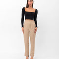 Belle Illusion Top - Black