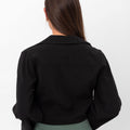 Marilyn Tie-Up Shirt - Black