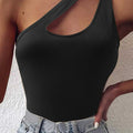 Summer Stretch One-Shoulder Stylish Top