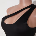 Summer Stretch One-Shoulder Stylish Top
