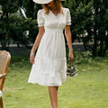 Always a Lover Tiered Midi Dress