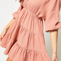 Classy Promises V-neck Mini Dress