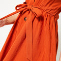Good Vibes Button Up Mini Dress