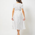 Loyal Passion Striped Midi Dress