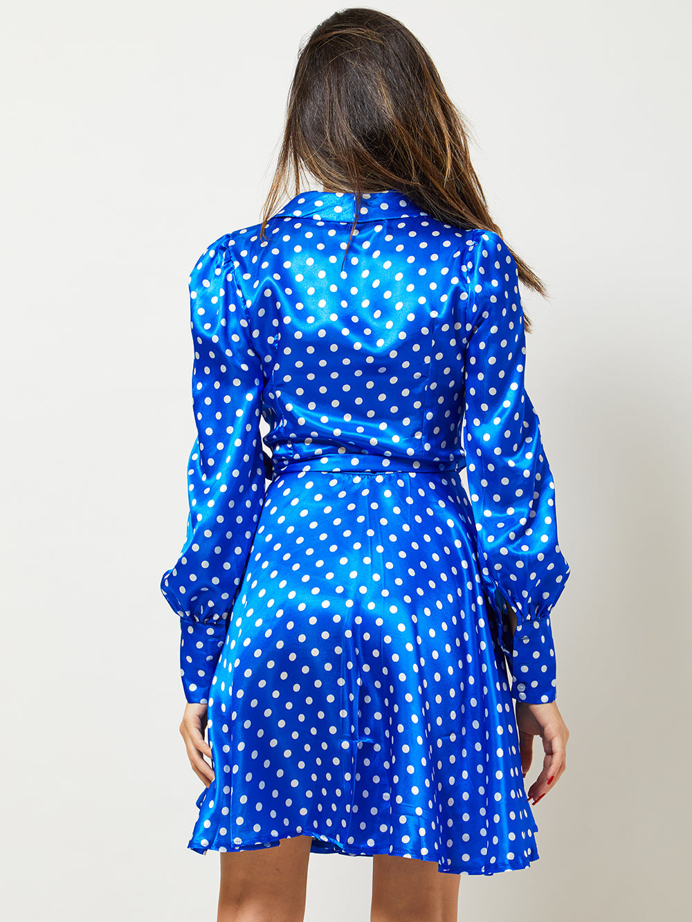 Chocolate Desires Polka Dot Mini Dress