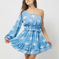 Dust My Shoulder Mini Dress