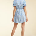 Floral A-Line Mini Dress