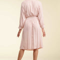 Alluring Dream Button-Up Midi Dress