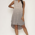 Razzle-dazzle Chic sleeveless tale Dress