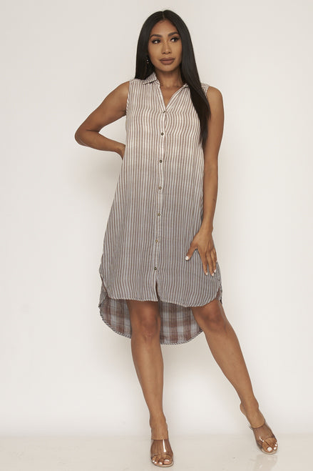 Razzle-dazzle Chic sleeveless tale Dress
