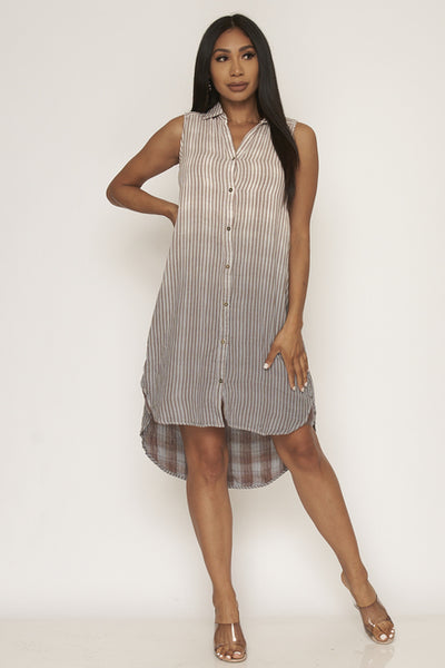 Razzle-dazzle Chic sleeveless tale Dress