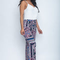 Love the gauzy Floral Jumpsuit