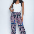 Love the gauzy Floral Jumpsuit