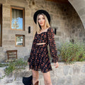 Black is my passion mini dress