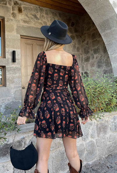 Black is my passion mini dress