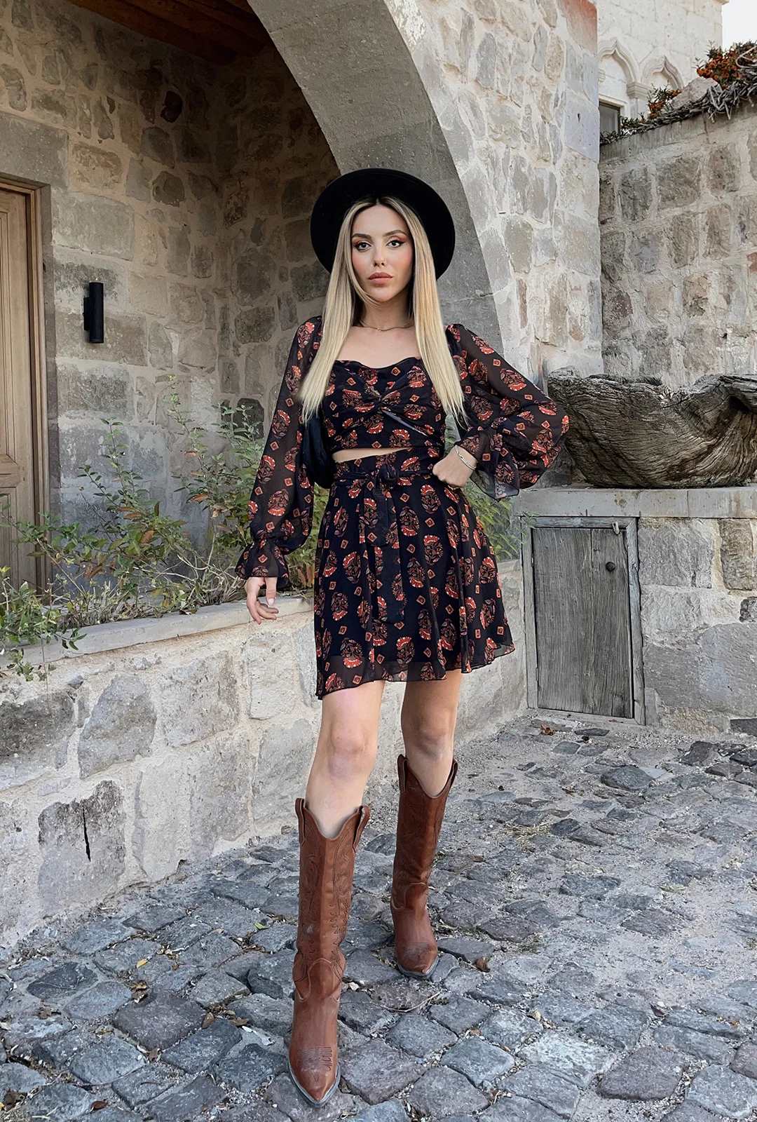 Black is my passion mini dress