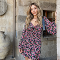 Decorating my heart Floral dress