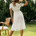 Always a Lover Tiered Midi Dress